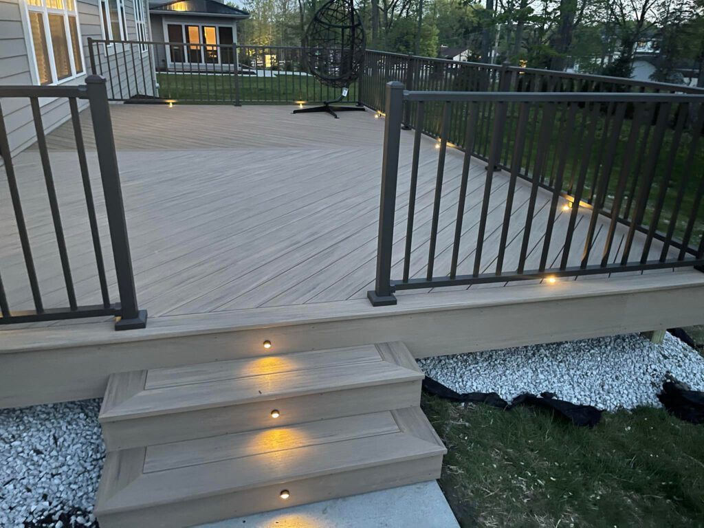 Our expert deck resurfacing team can rejuvenate your deck with fresh decking and railing, transforming it into a beautiful and safe place for you and your family to enjoy.