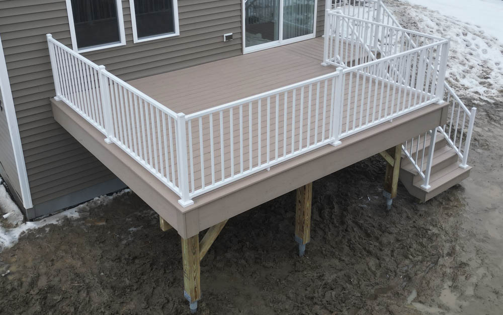 Our expertise and passion for creating outdoor living spaces are unmatched, as we specialize in designing and building high-quality, durable composite decks tailored to your lifestyle and preferences.