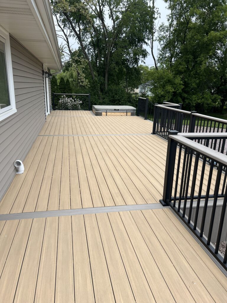 Composite Decking in Pewaukee, Delafield, Hartland, Merton, Nashotah, Chenequa, Okauchee Lake, Oconomowoc, Summit, and Lac La Belle.