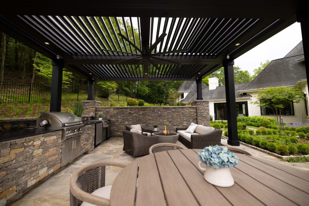 Stylish Pergola Available Through M2 Decks and Enclosures